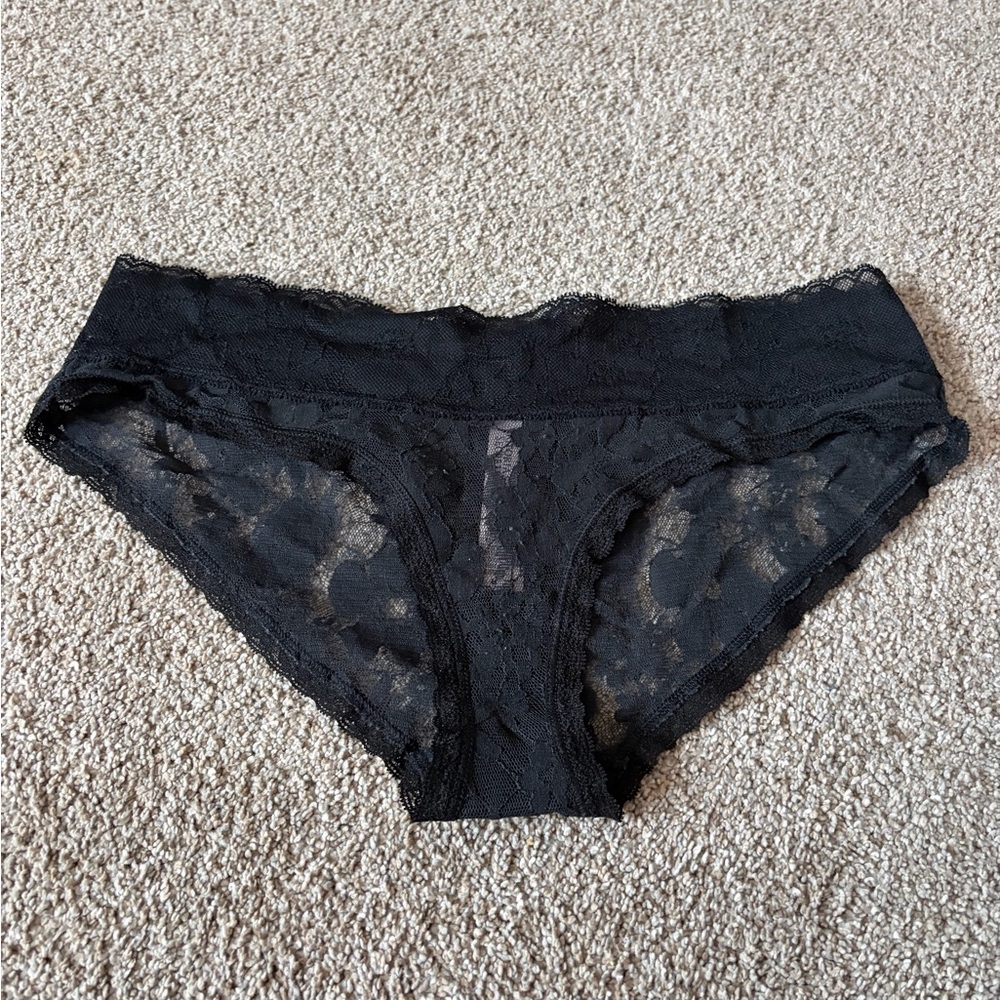 Victoria's Secret Black Lace Panties